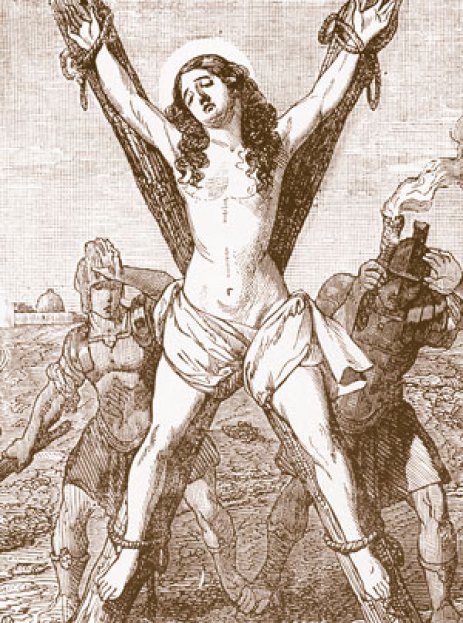eulalia crucificada