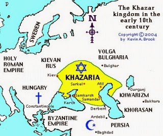 Mapa Khazaria 2